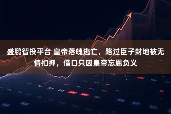 盛鹏智投平台 皇帝落魄逃亡，路过臣子封地被无情扣押，借口只因皇帝忘恩负义